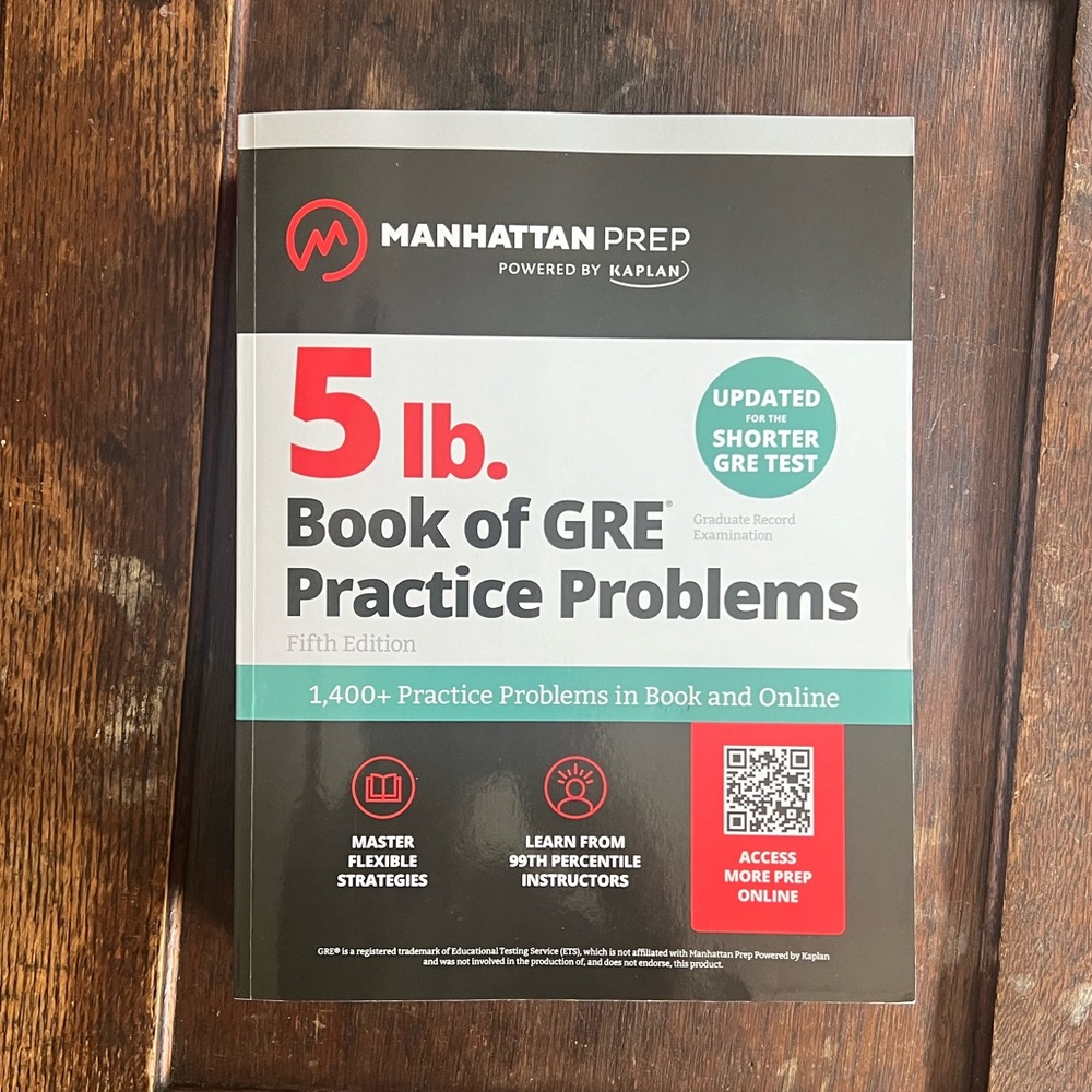 GRE Practice Book